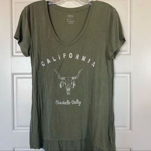 Hunter Green “California” Graphic Tee - Size S - Grayson Threads